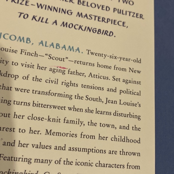Go Set A Watchman by Harper Lee - Hardcover Novel - Picture 8 of 11